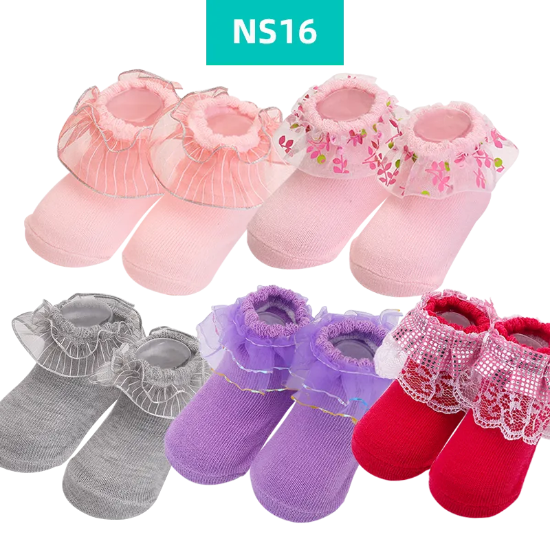 5Pairs Pack Cotton Short Cute Socks For Kids