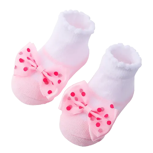 5Pairs Pack Cotton Short Cute Socks For Kids