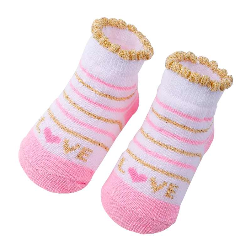 5Pairs Pack Cotton Short Cute Socks For Kids