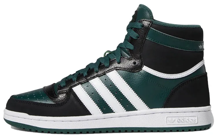 Adidas Originals Top Ten Skateboarding Men, Dark Green/Black/White