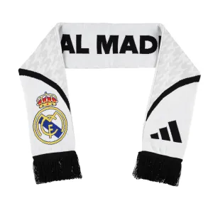 adidas Real Madrid Scarf 24/25 (White/Black)