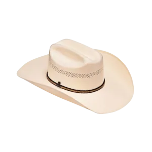 Ariat M&F Men's Leather Sweatband Ivory SS Western Hat