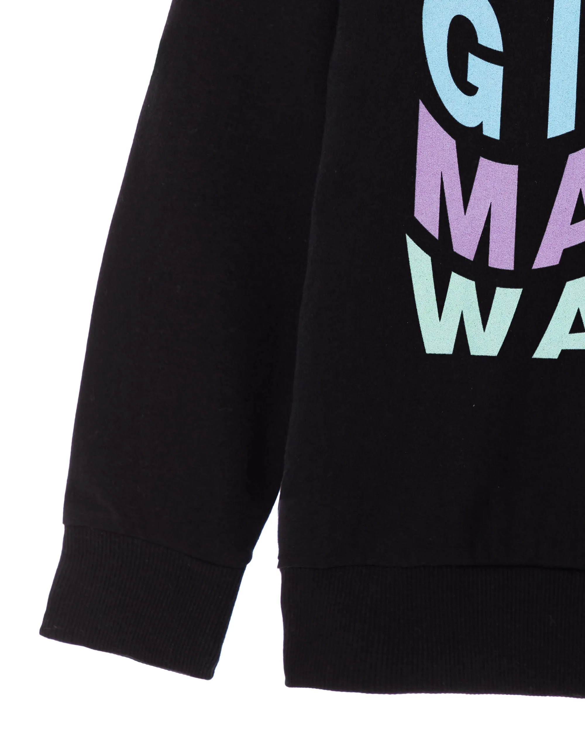 Barbie Strong Girls Make Waves Girls Black Hoodie