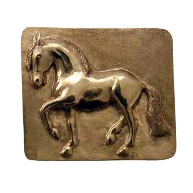 Baroque Dressage Piaffe Belt Buckle