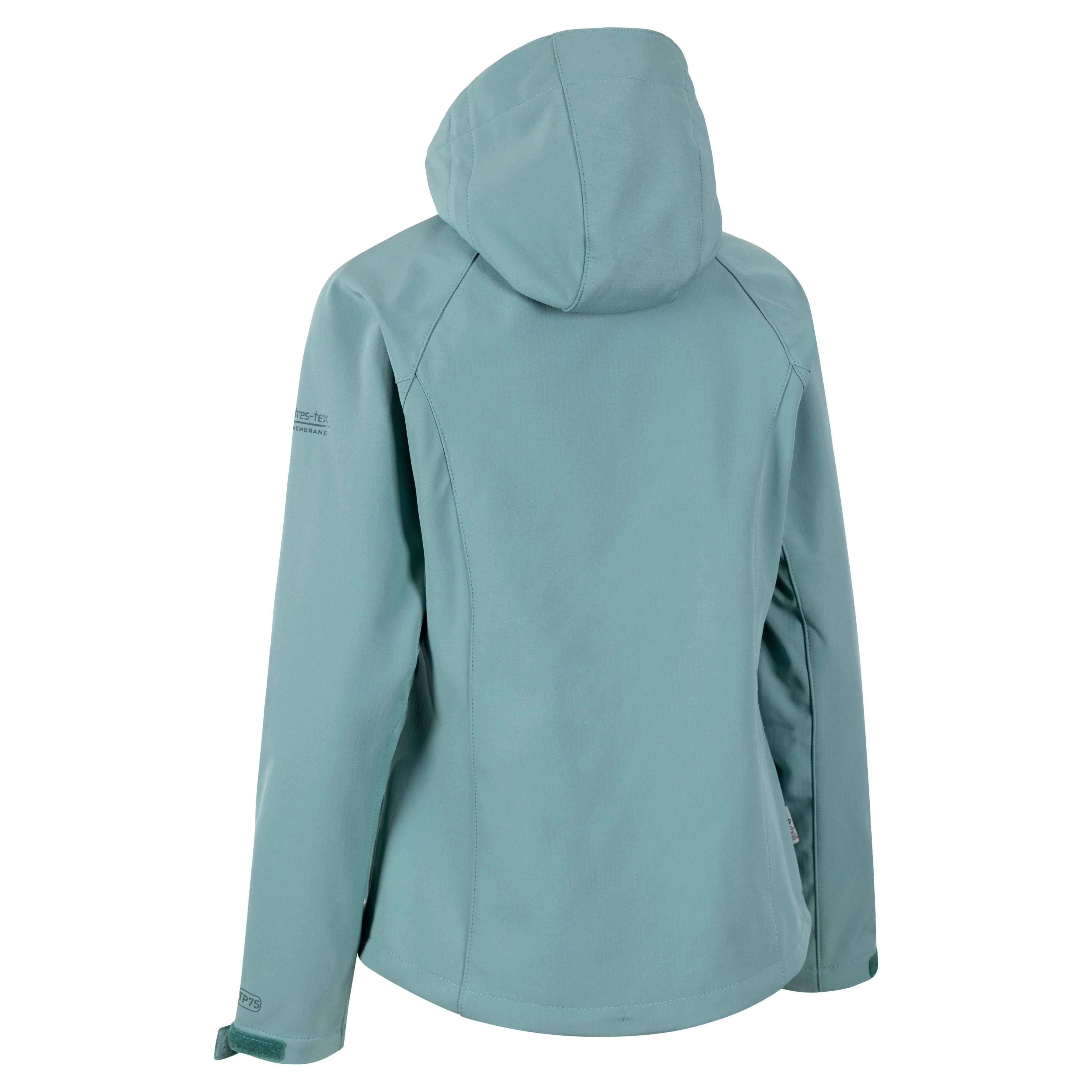 Bela 2 Women's Soft Shell Jacket in Teal Mist