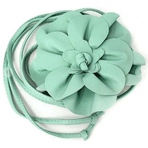 Big Flower Patch Obi Belt