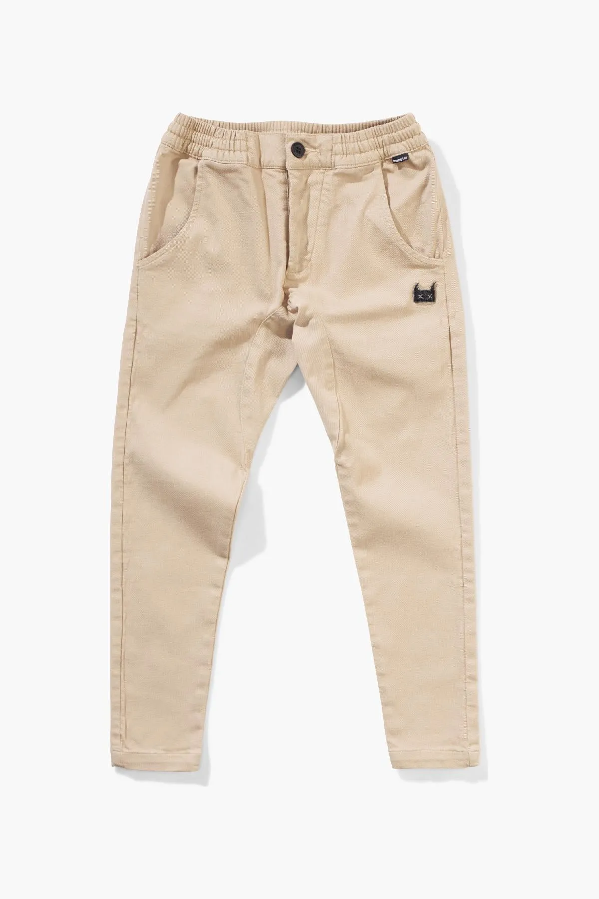 Boys Pants Munster Kids Beam 2 Pant - Washed Sand