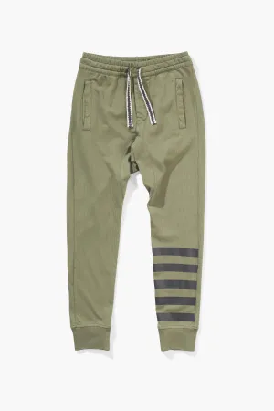 Boys Pants Munster Kids Stripe Olivine