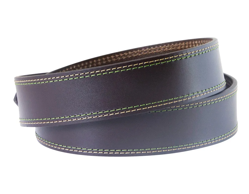 Brown Portuguese Bridle Leather Belt Straps