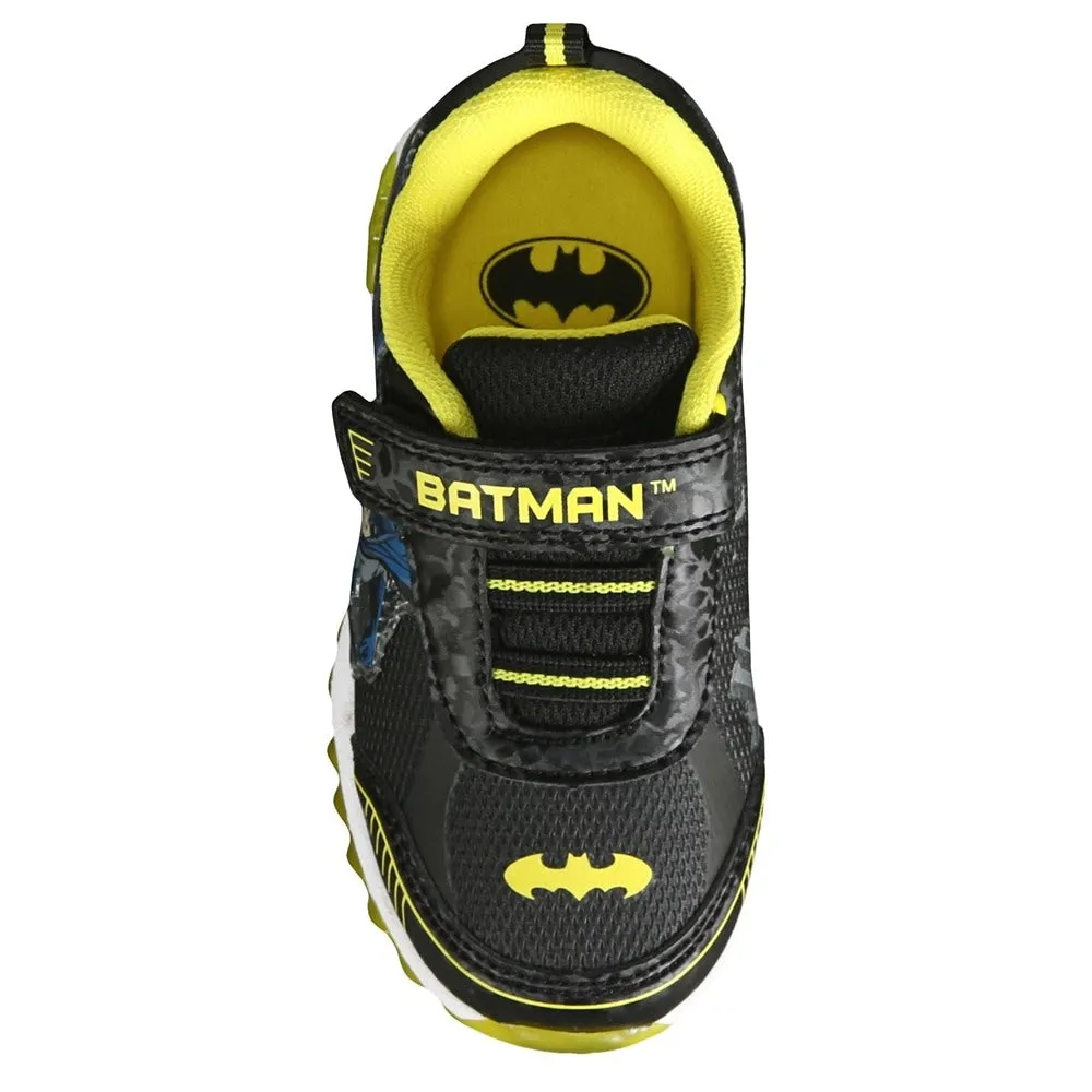 Children's Light Up Batman Sneakers for Toddlers/Little Children Batman, Black