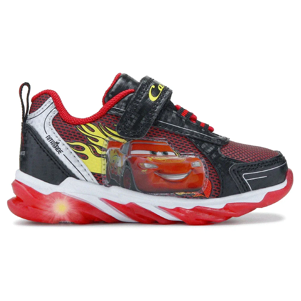 Children's sneakers with light "Cars" for babies/small children Cars, red