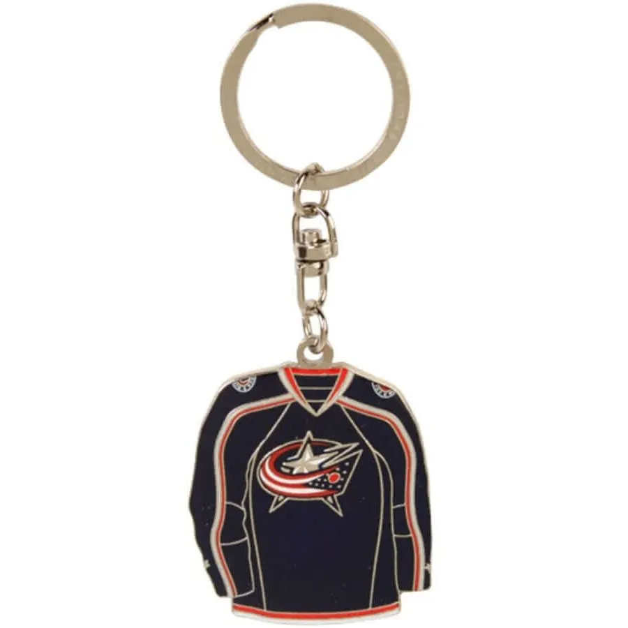 Columbus Blue Jackets Jersey Key Chain