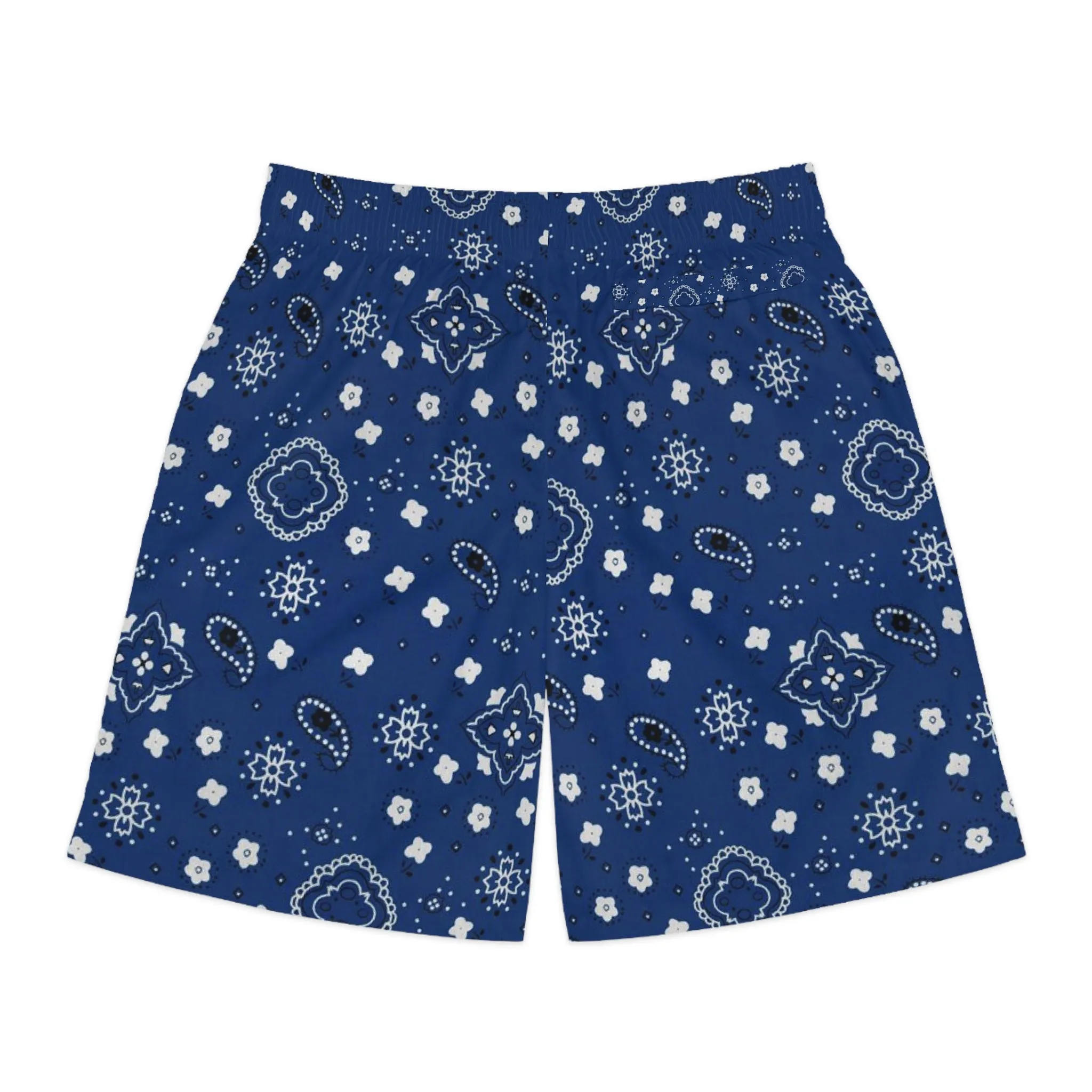 Crowgodshi Men's Blue Colors Hawaiian Shorts