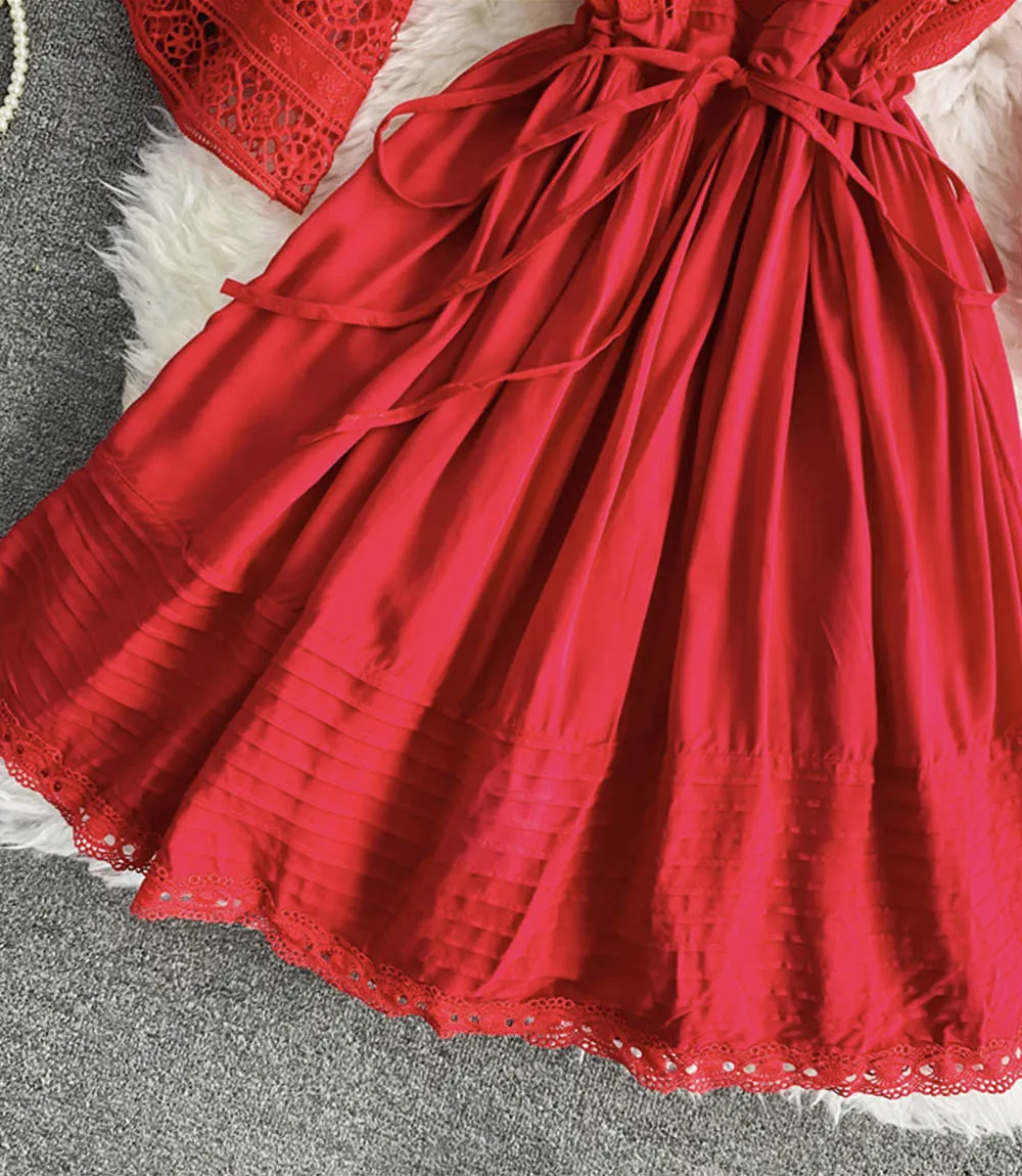 Cute A line short dress fashion dress    S288