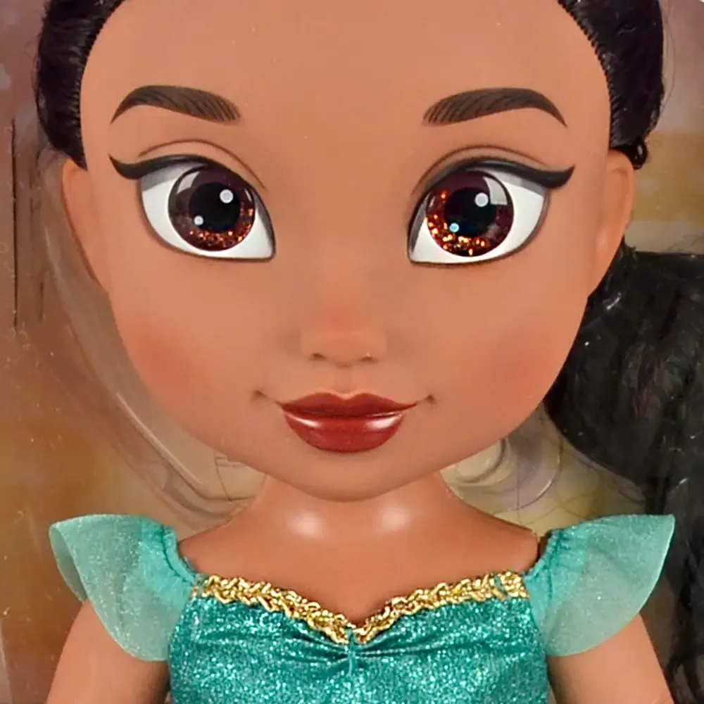 Disney Princess My Friend Jasmine Doll Tiara Glitter Outfit 36cm