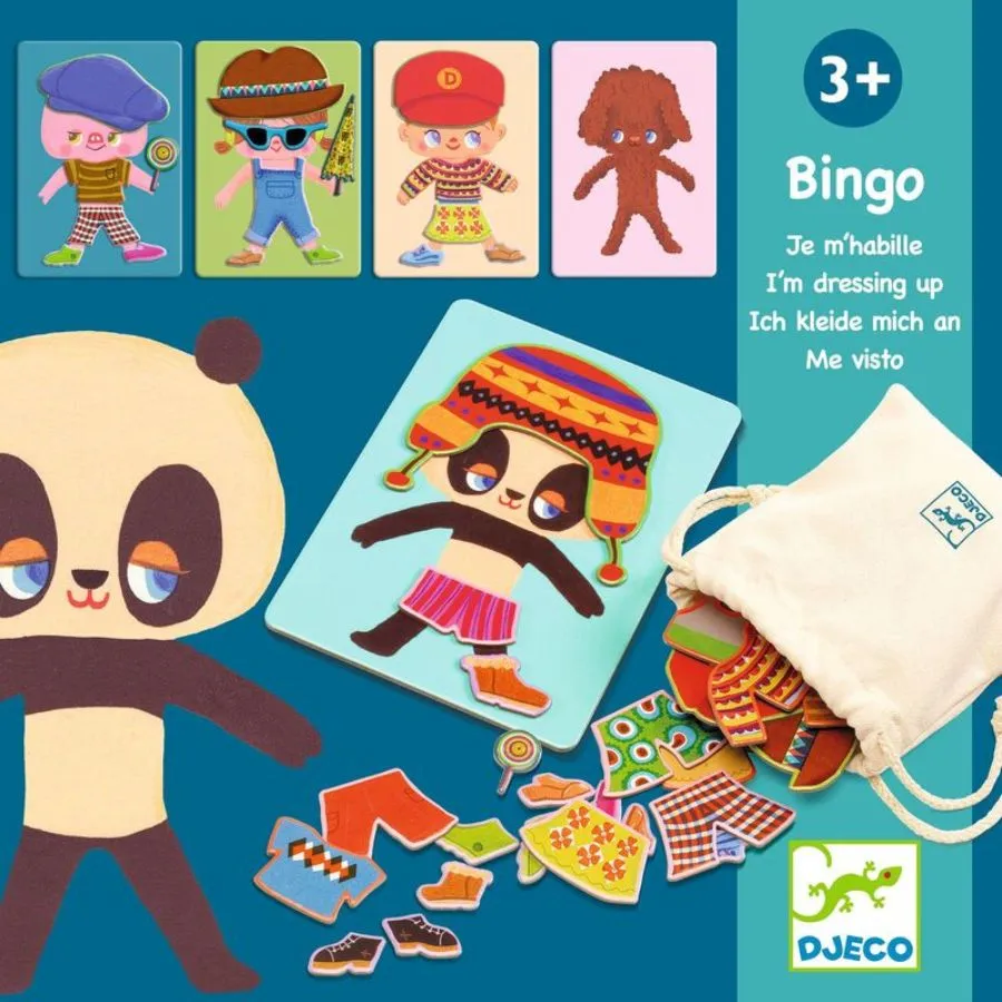 Djeco - Dress Up Bingo Game