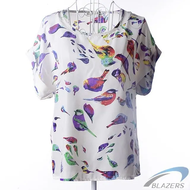 European and American plus size women clothing heart printing t shirt women short-sleeved women tops summer roupas femininas