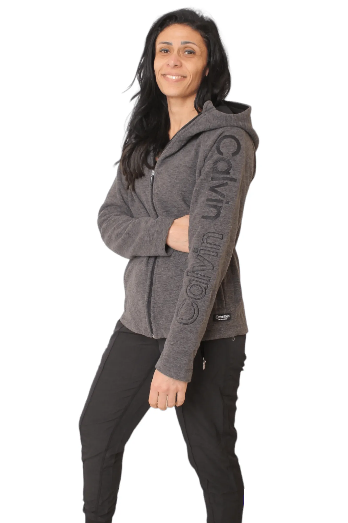 Full Zipper Jacket - CK - Dark Grey