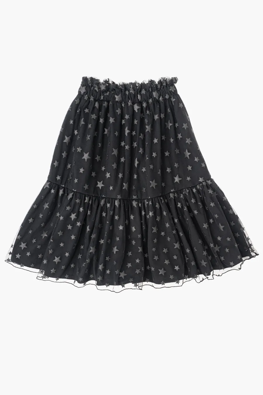 Girls Skirt Tocoto Vintage Midi Stars Tulle