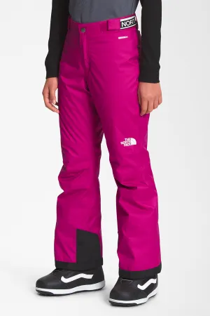 Girls Snowpants North Face Freedom Fuchsia Pink