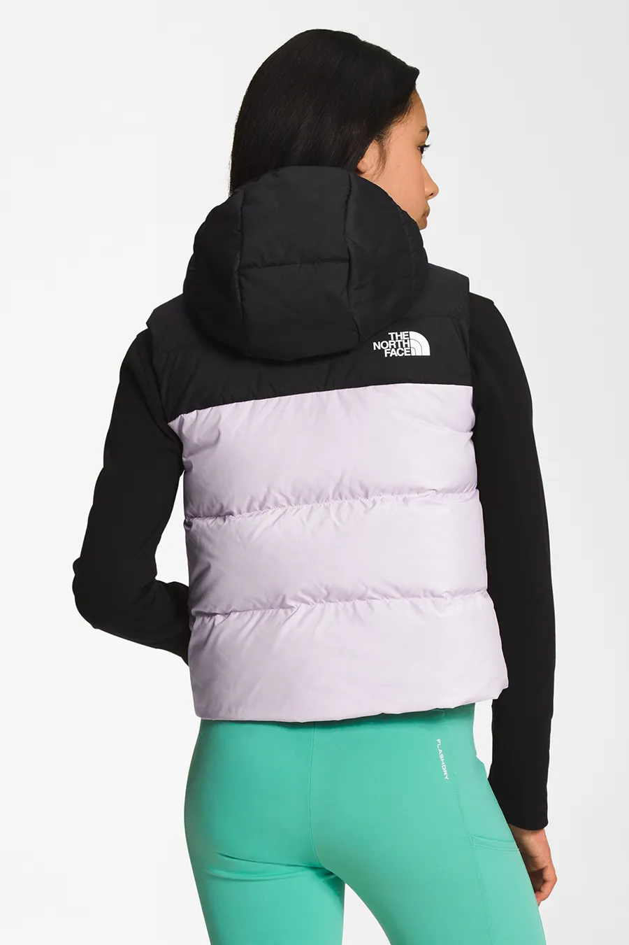 Girls Vest North Face Reversible North Down Hooded (Size 10 left)