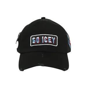 Icey Dad Hat Black