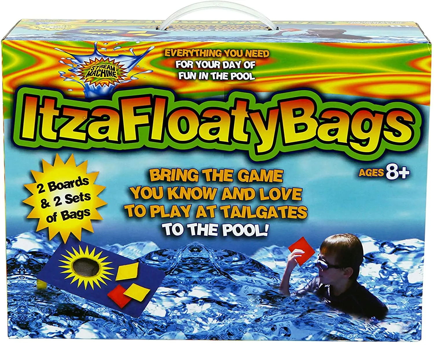 Itza Floaty Bags - Cornhole For The Pool