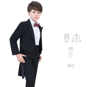 Kids' Formal Tuxedo Costume for Boys Perfect for Performances and Special Events