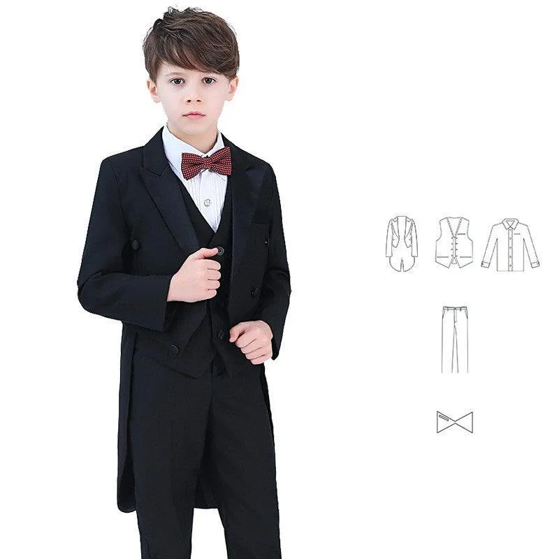 Kids' Formal Tuxedo Costume for Boys Perfect for Performances and Special Events