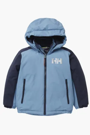 Kids Jacket Ski Helly Hansen Norddal Blue Fog