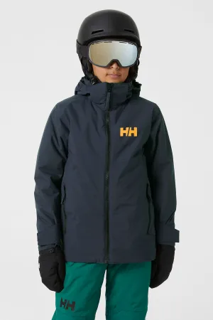 Kids Jacket Ski Helly Hansen Traverse Navy (Size 10 left)