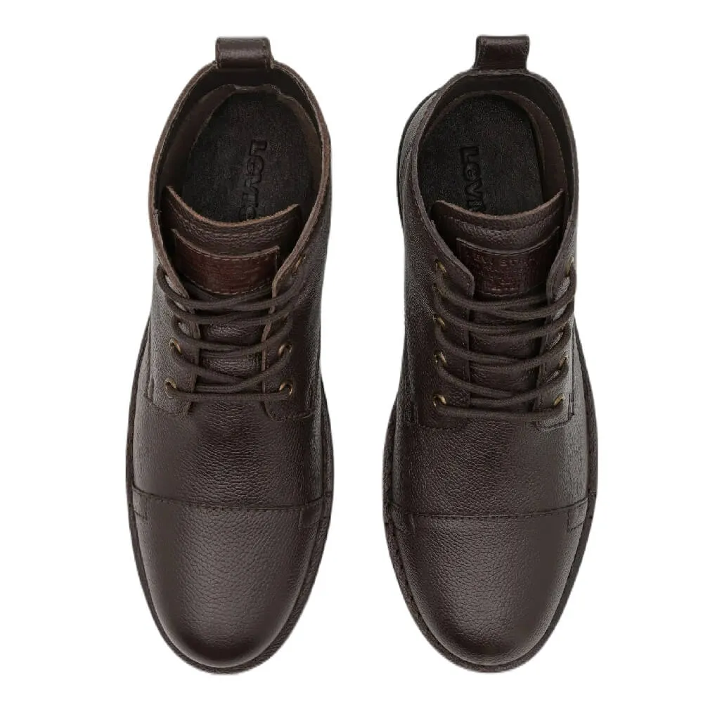 Levi's Track boots, dark brown