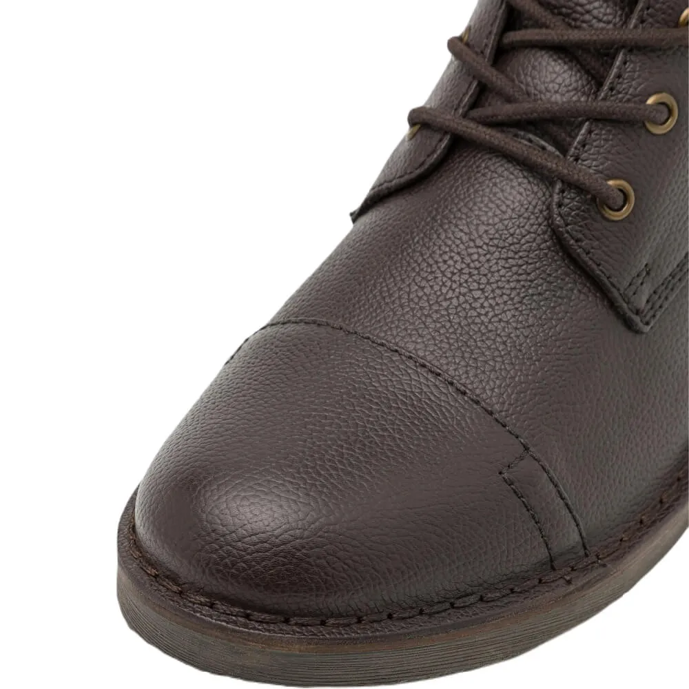 Levi's Track boots, dark brown