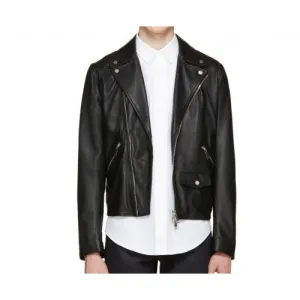 Men Biker Leather Jackets: Adam