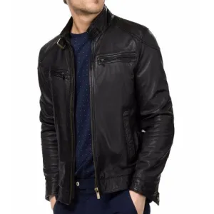 Men Designer Leather Jackets Bluster