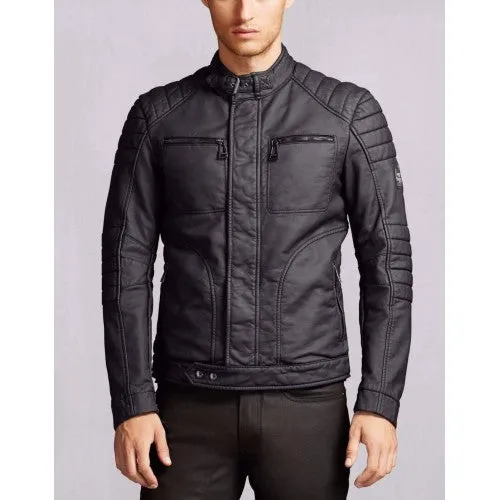 Men Designer Leather Jackets: Commando