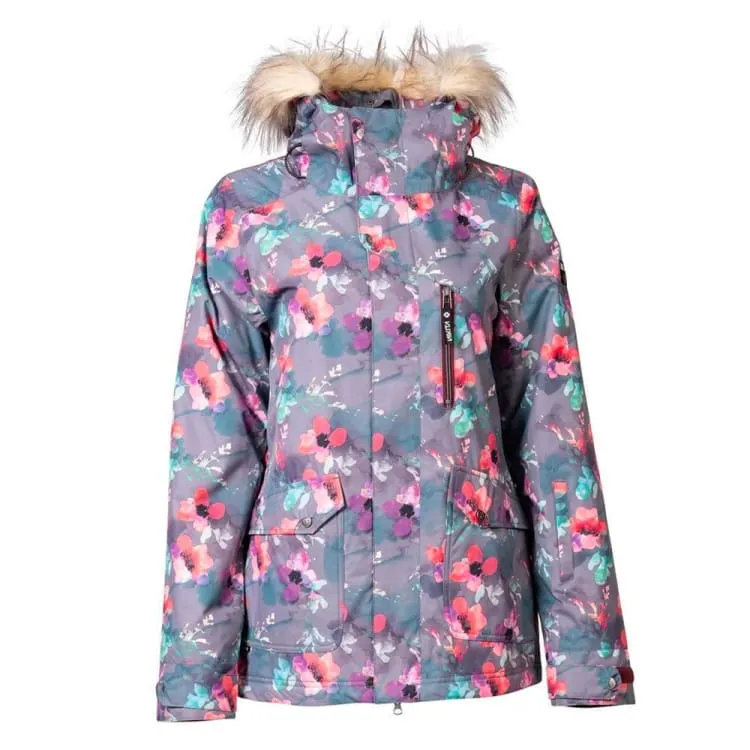 NIKITA Women Hawthorne Print Snow Jacket-Grunge Floral