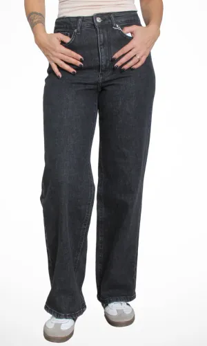 Original Women Wide Leg Jeans (Grey)