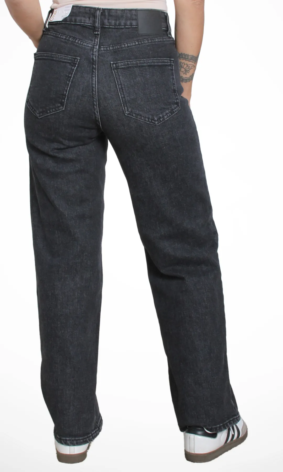 Original Women Wide Leg Jeans (Grey)