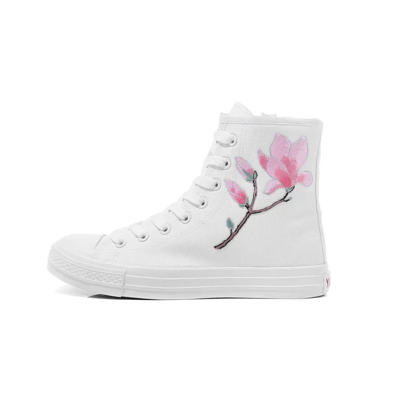 Owlkay Fashion Wild High-Top Canvas Shoes