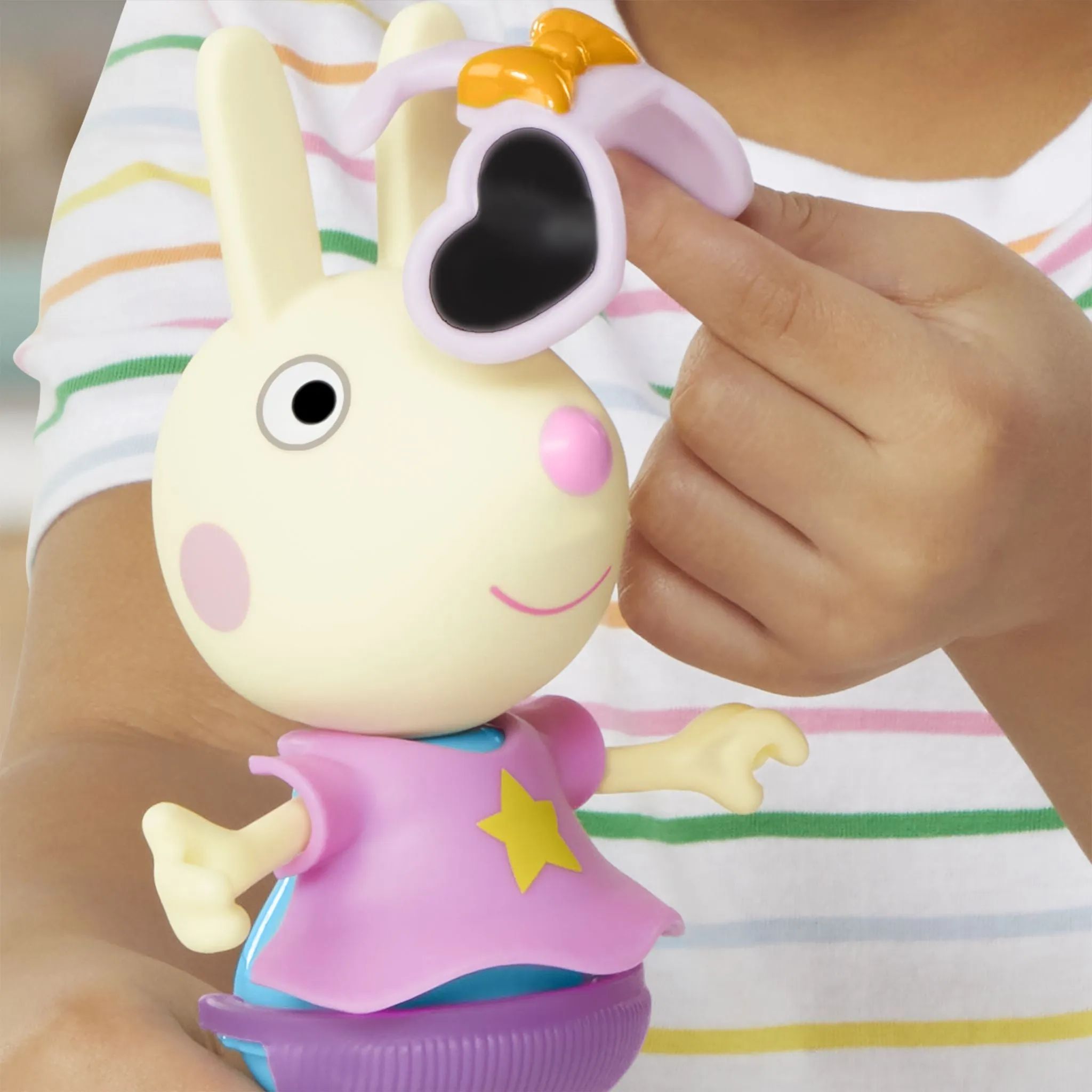 Peppa Pig Dress Up Figure - Rebecca Rabbit