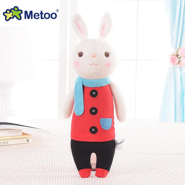 Plush Sweet Cute Lovely Stuffed Baby Kids Toys for Girls Birthday Christmas Gift 11 Inch Tiramitu Rabbits Mini Metoo Doll