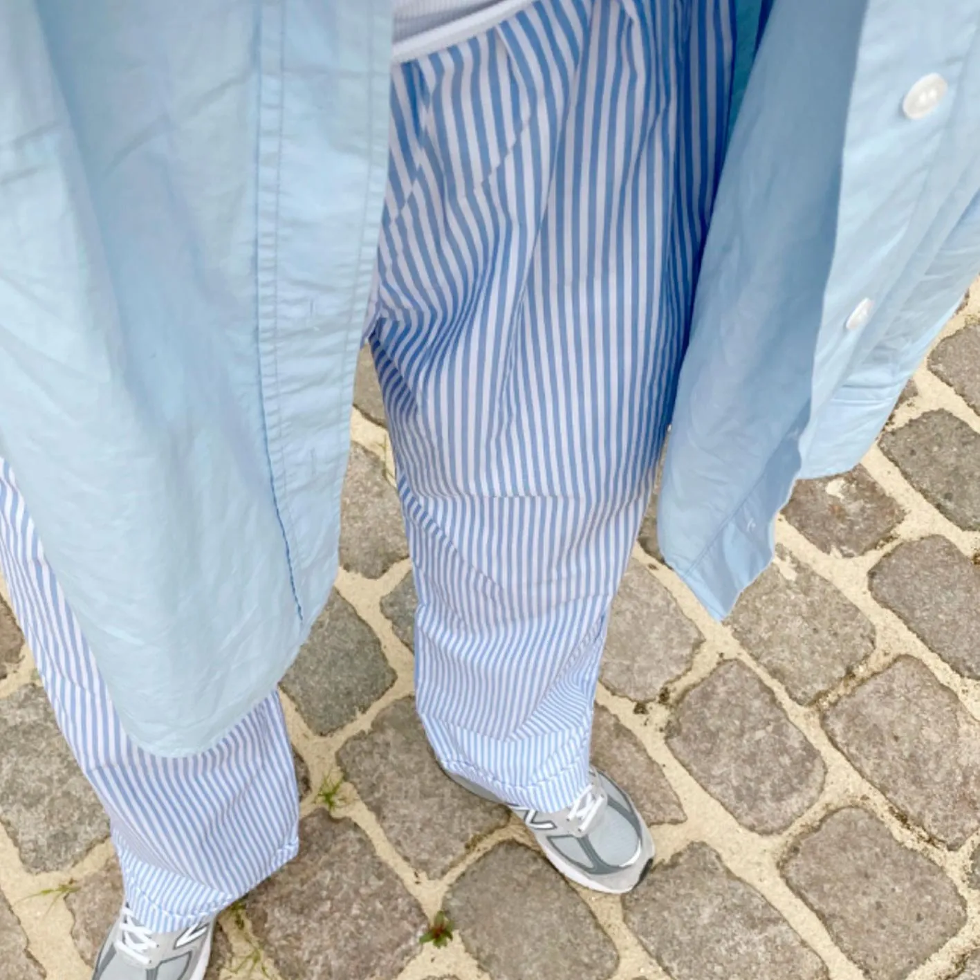 PYJAMAS PANTS // BLUE STRIPE