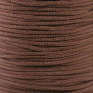 Round Athletic Laces Custom Length with Tip - Brown (1 Pair Pack) Shoelaces