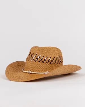 Rusty Howdy Cowboy Straw Hat