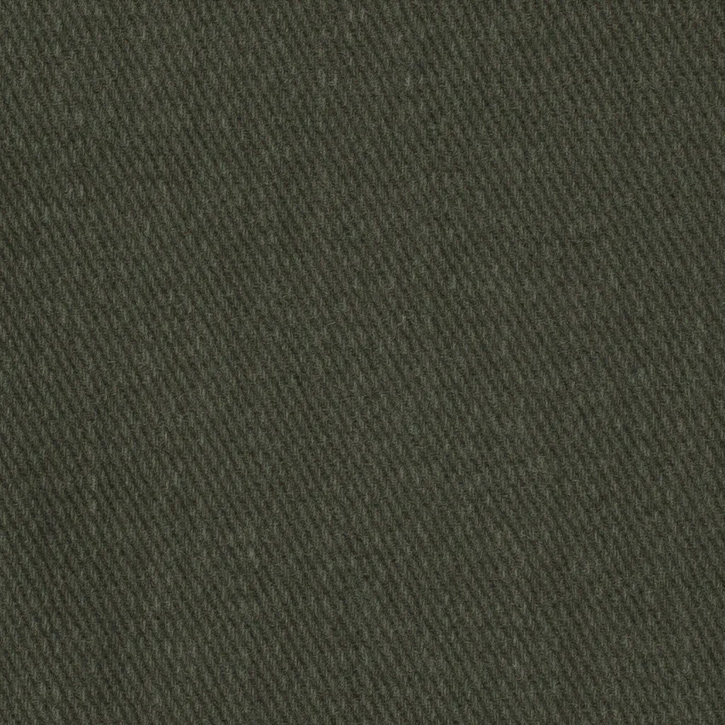 Seneca (Slim) - Heavyweight Olive Brushed Twill Chino