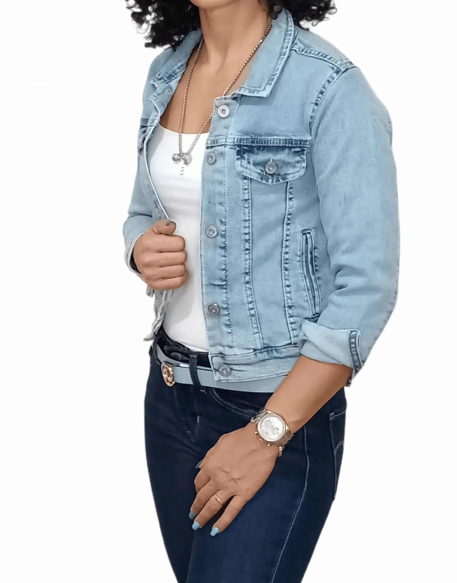 SLIM Women Jeans Jacket