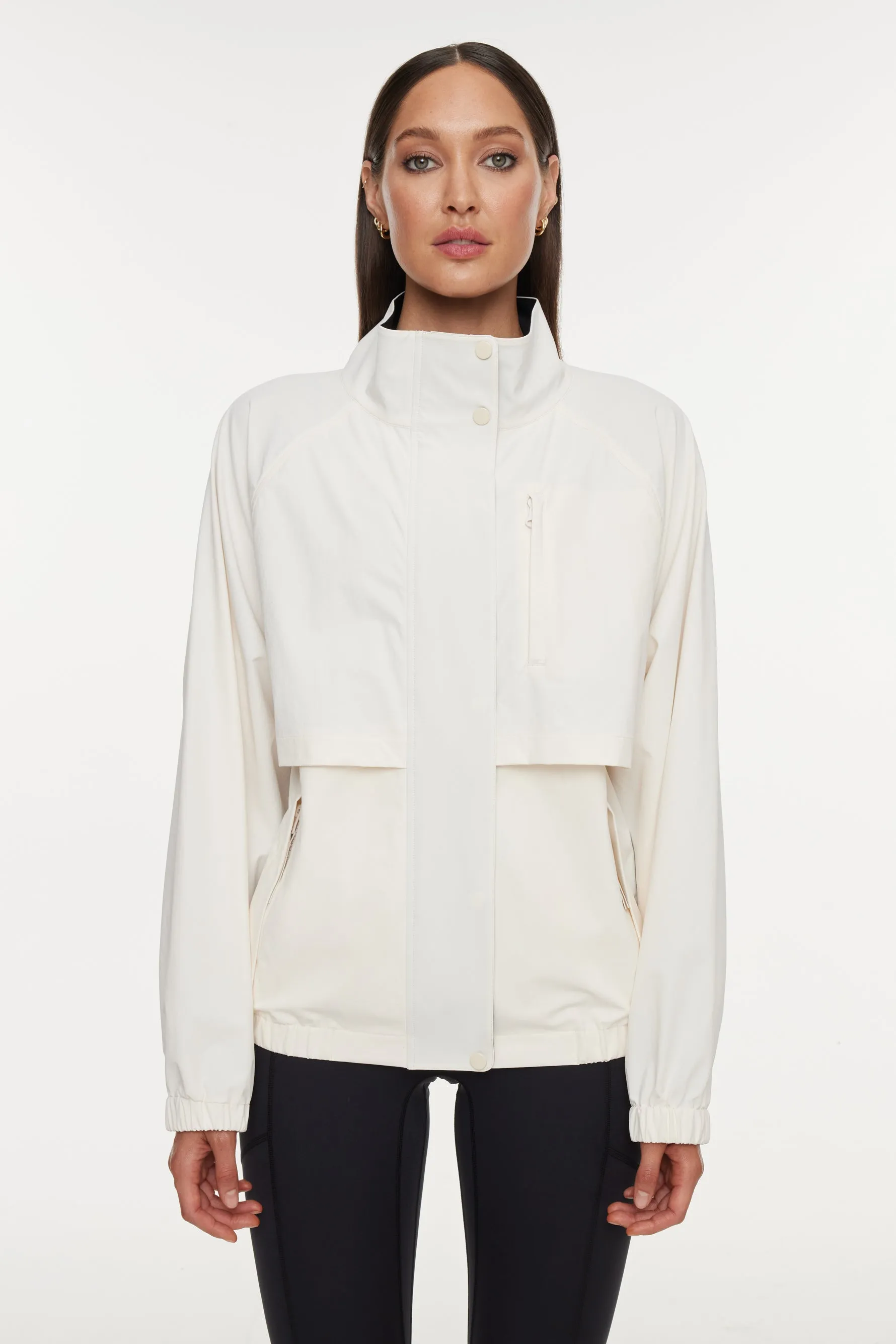 Soleil Sport Lightweight Jacket - Gardenia