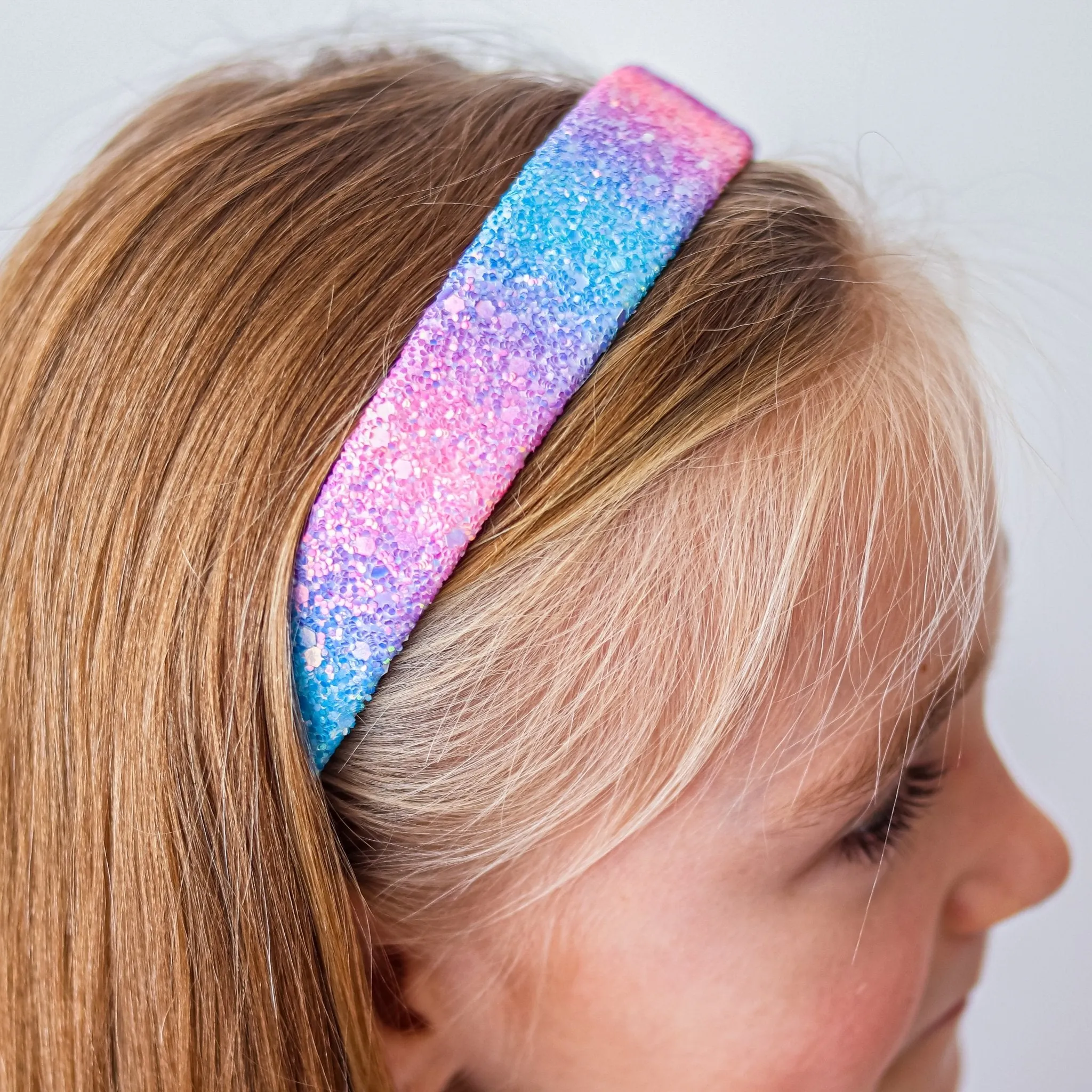 Tapered Chunky Glitter Headband