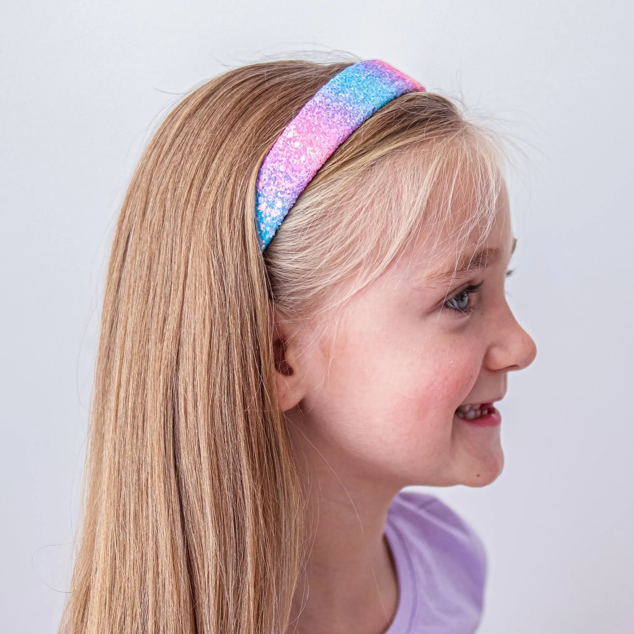 Tapered Chunky Glitter Headband